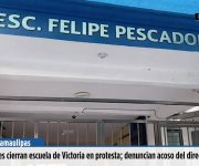 Ciudad Victoria| Madres cierran escuela de Victoria en protesta; denuncian acoso del director