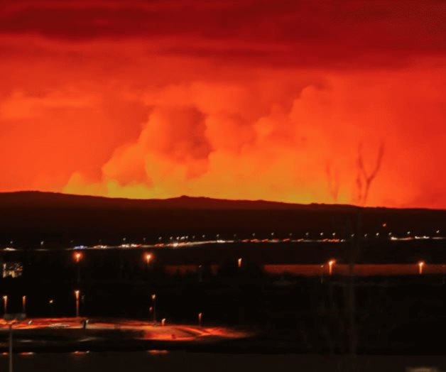 Reportan nueva erupción volcánica en Islandia