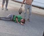 Arrollan a mujer; queda lesionada