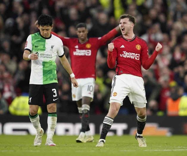 Partido épico en la Copa FA: Manchester United 4-3 Liverpool