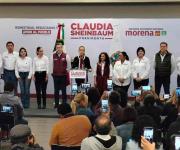 Inicia Claudia Sheinbaum recorrido por zona norte de Tamaulipas