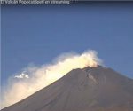 Popo registra 2 sismos volcanotectónicos; continua en Amarillo Fase