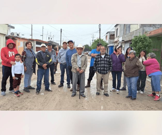 Colonos de Reynosa protestan por obra inconclusa