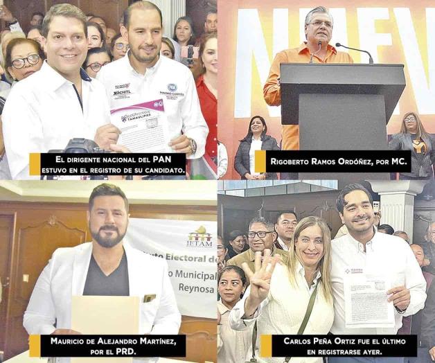 Inscriben partidos candidaturas por la alcaldía de Reynosa