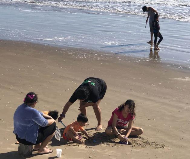 Llegan vacacionistas Llegan vacacionistas