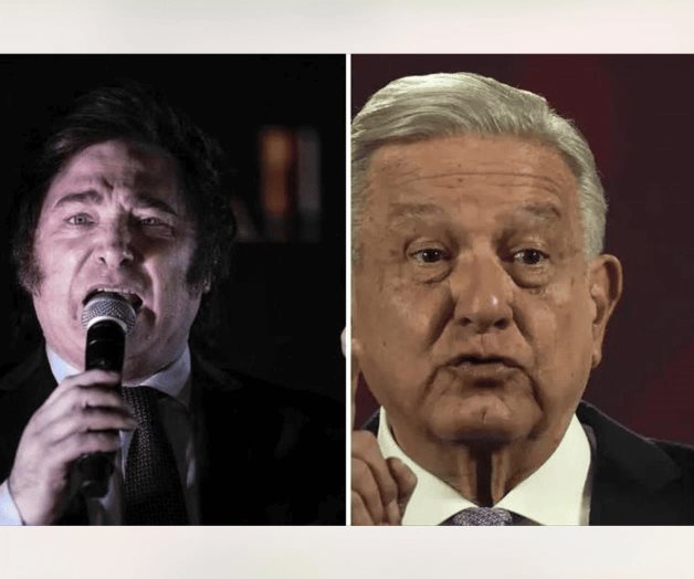 Halago, que un ignorante hable mal de mí, dice Milei de AMLO