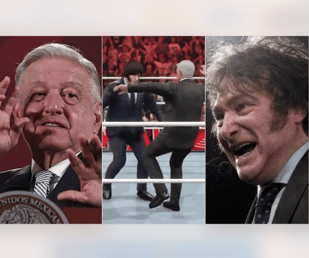 Ahora AMLO se enfrenta con Milei en el ring