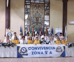 Asisten a convivencia de Zona VA