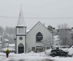 Tormenta arroja lluvia y nieve, en la Pascua