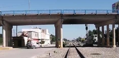 Reynosa. Alarma condición física de el Puente Elevado en Reynosa. Colonia Industrial.