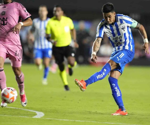 Rayados aprovecha ausencia y Messi y vence 2-1 a Inter Miami