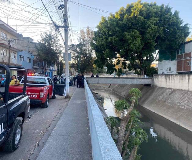 Hallazgo de un cadáver en Naucalpan