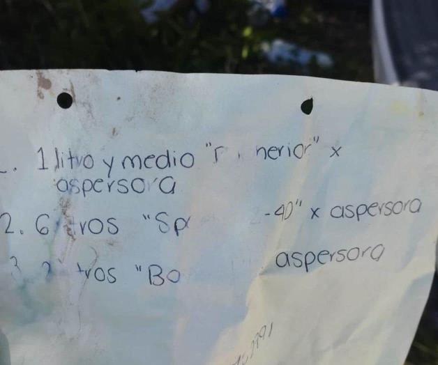 Reportan ejidatarios vertedero de tóxicos Reportan ejidatarios vertedero de tóxicos