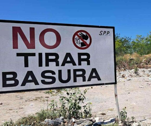 Crean basurero en predio baldío de Reynosa