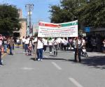 Preparan el desfile obrero del 1 de mayo