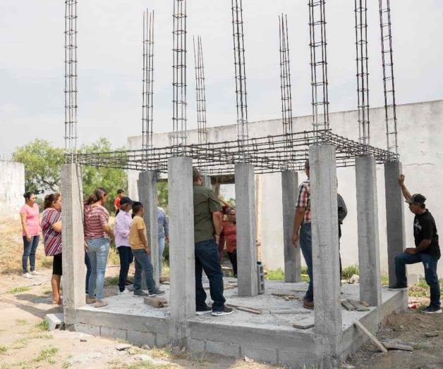 Edifican tanque elevado en ejido “San Francisco”