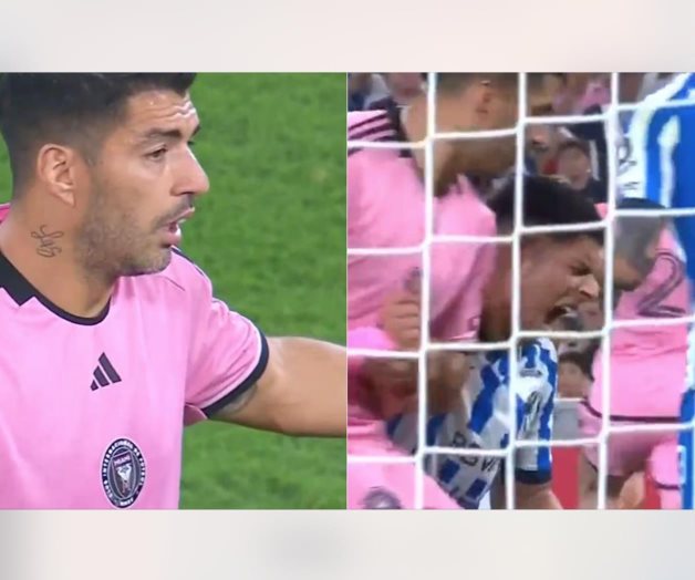 Tunden a Luis Suárez por intentar lesionar a Víctor Guzmán