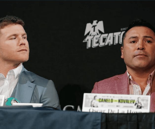 Canelo Álvarez mantiene el enfrentamiento con Óscar de la Hoya