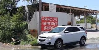Reynosa | nos encontramos en la calle Vicente Guerro, en donde vecinos denunciaron una fuga de agua potable Comapa Reynosa