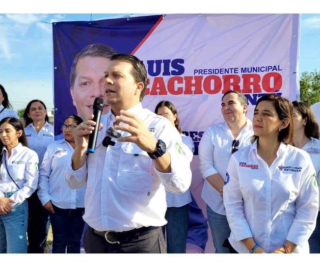 Inicia Luis Cachorro Cantú su campaña en Reynosa