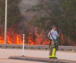 Reportan gran incendio forestal en condado de Miami