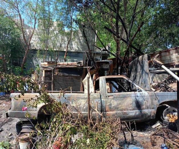 Incendio moviliza a cuerpos de rescate