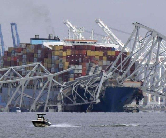 Abre FBI investigación sobre colapso del puente de Baltimore Abre FBI investigación sobre colapso del puente de Baltimore