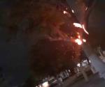 Provoca ´diablito´ incendio en plaza