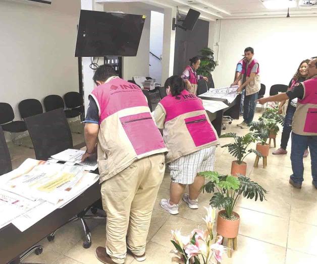 INE se alista para las elecciones