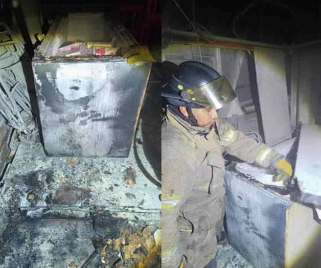 Conato de incendio moviliza a rescatistas Conato de incendio moviliza a rescatistas