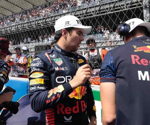 Sergio Pérez destaca en el podio en Gran Premio de China