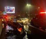 Accidente de auto en Monterrey deja a pareja herida