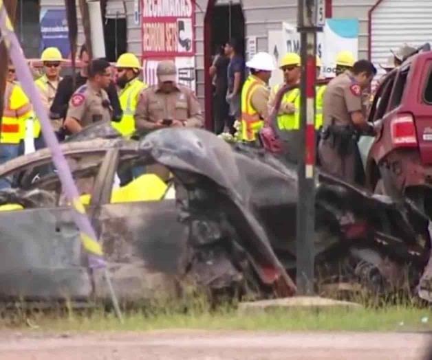 Tragedia en Edinburg; 2 muertos en choque