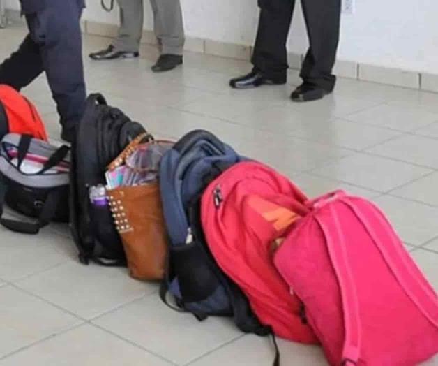 Operativo mochila en la Luis Cabrera