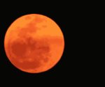 Así se vió la Luna Rosa en México
