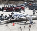 Desplome de avioneta deja 3 heridos en Atizapán de Zaragoza