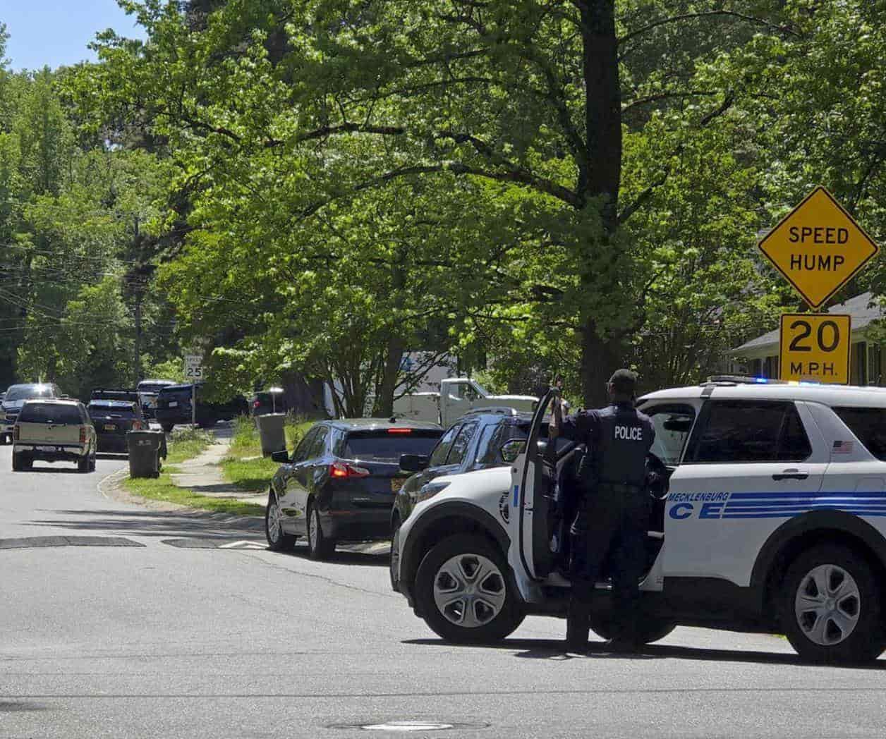 Deja 4 policías muertos y otros cuatro lesionados en Charlotte