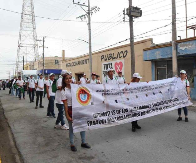 Obreros celebran Día del Trabajo