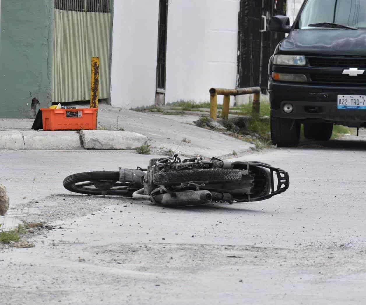 Muere motociclista tras persecución