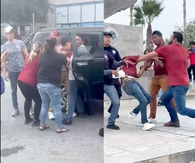 Padres protestan tras conflictos en puente Hidalgo-Reynosa con miembros de anexo