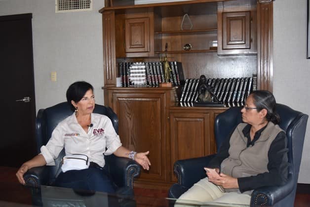 Mejorar la seguridad pública, la meta de Eva Reyes