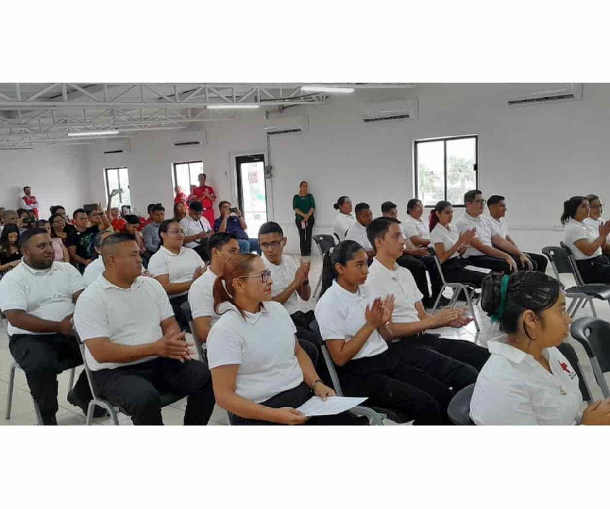 Recibe Cruz Roja Reynosa a nuevos reclutas