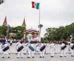 Realizan la ceremonia de honores a Bandera