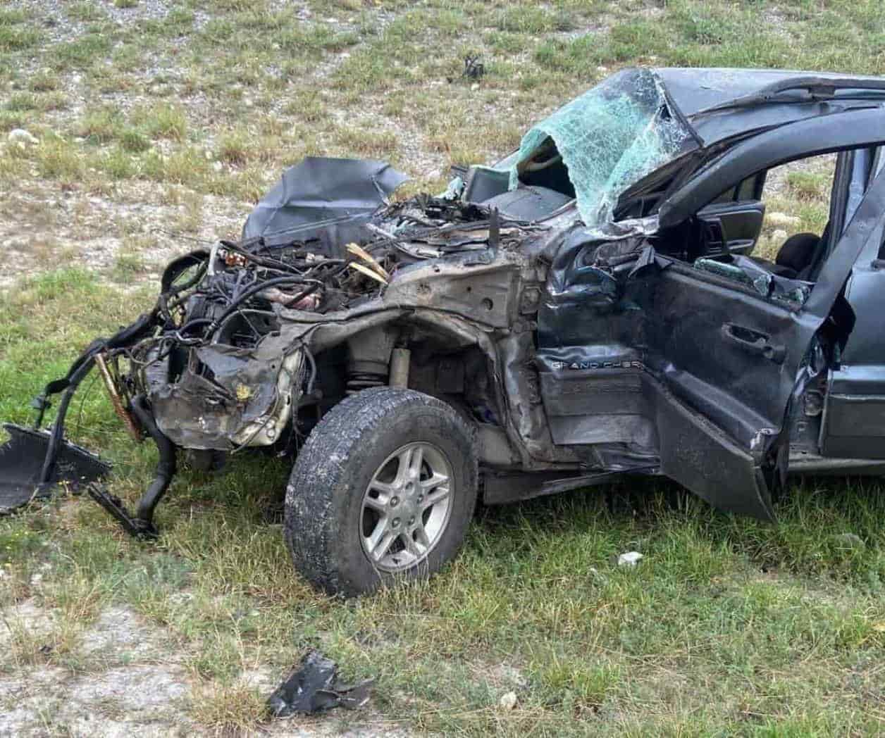 Accidente en Sabinas Hidalgo deja un fallecido y dos heridos