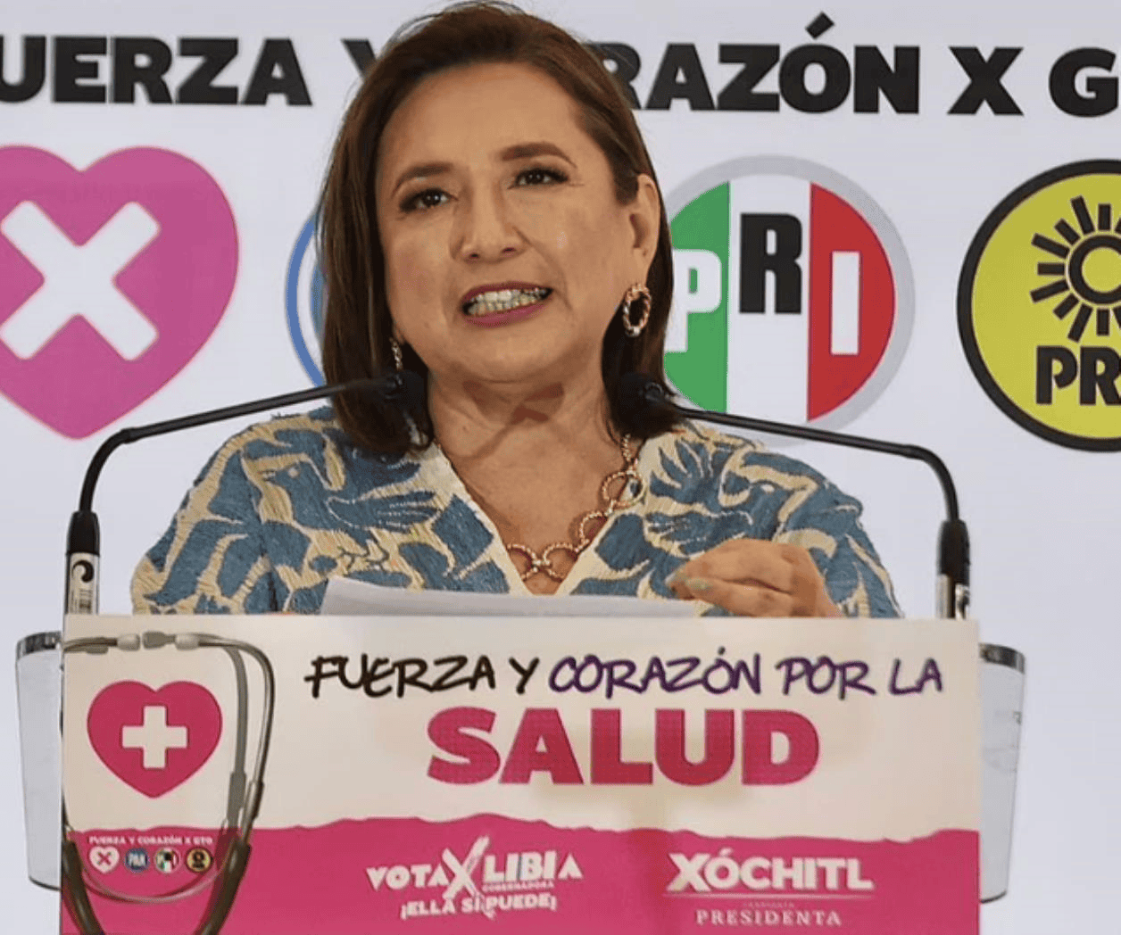 Xóchitl Gálvez presenta su Plan Nacional de Salud