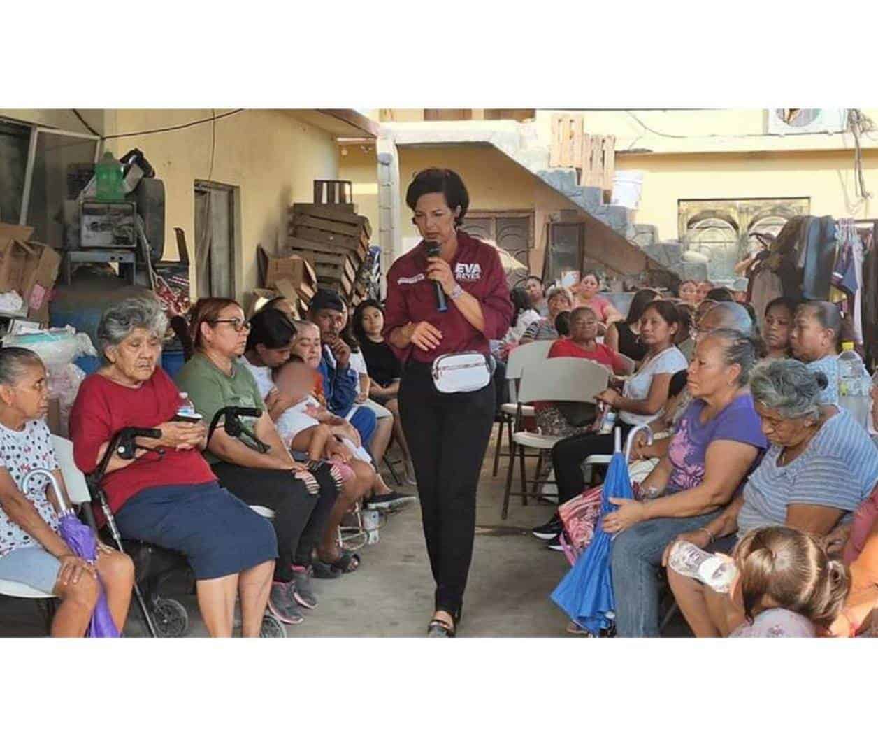 Conocen trayectoria de ayuda humanitaria de Eva Reyes Conocen trayectoria de ayuda humanitaria de Eva Reyes