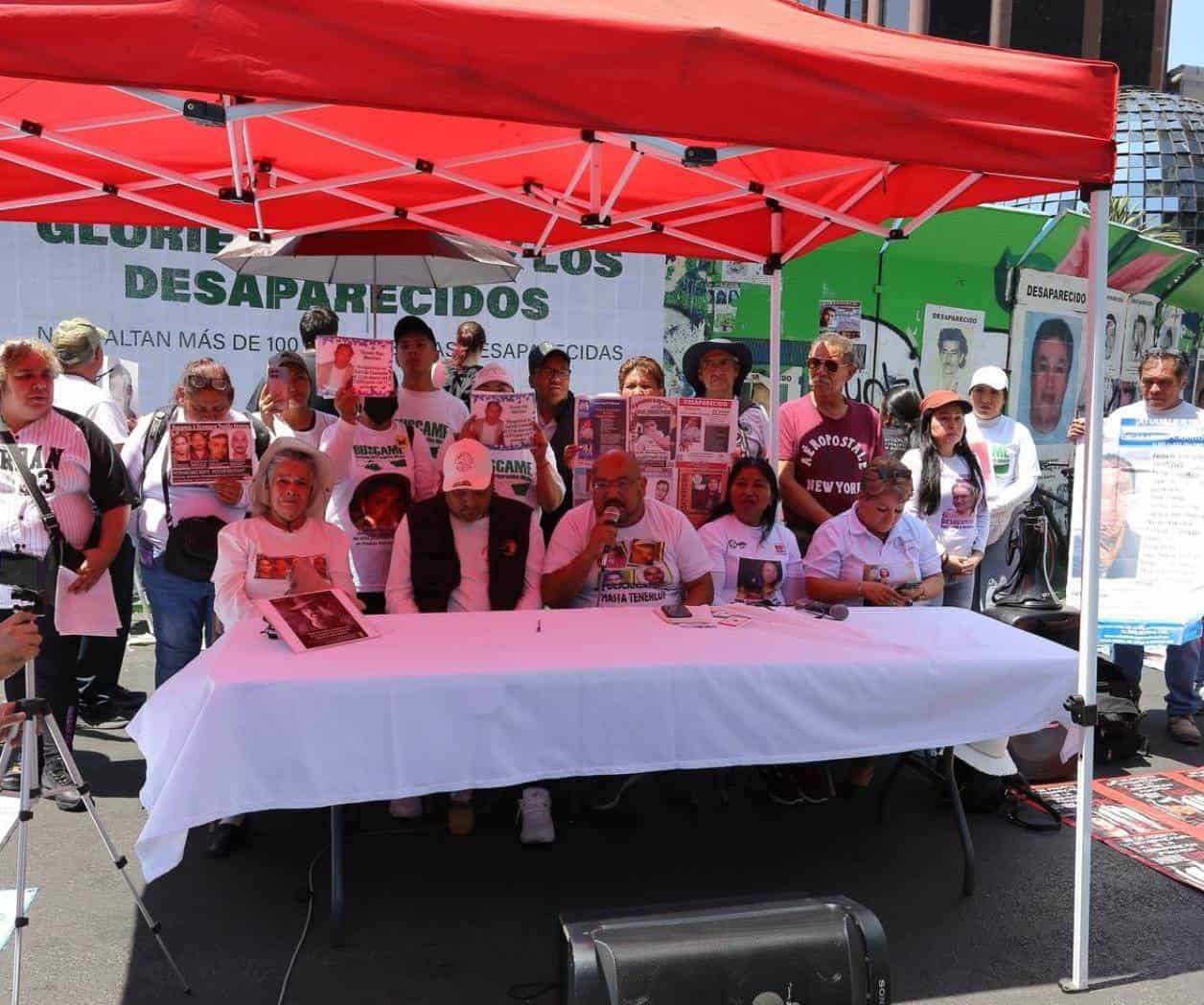 Preparan protesta Madres Buscadoras en Palacio Nacional