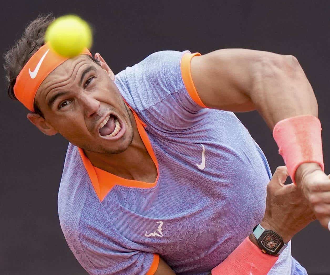 Nadal completa remontada en Italia