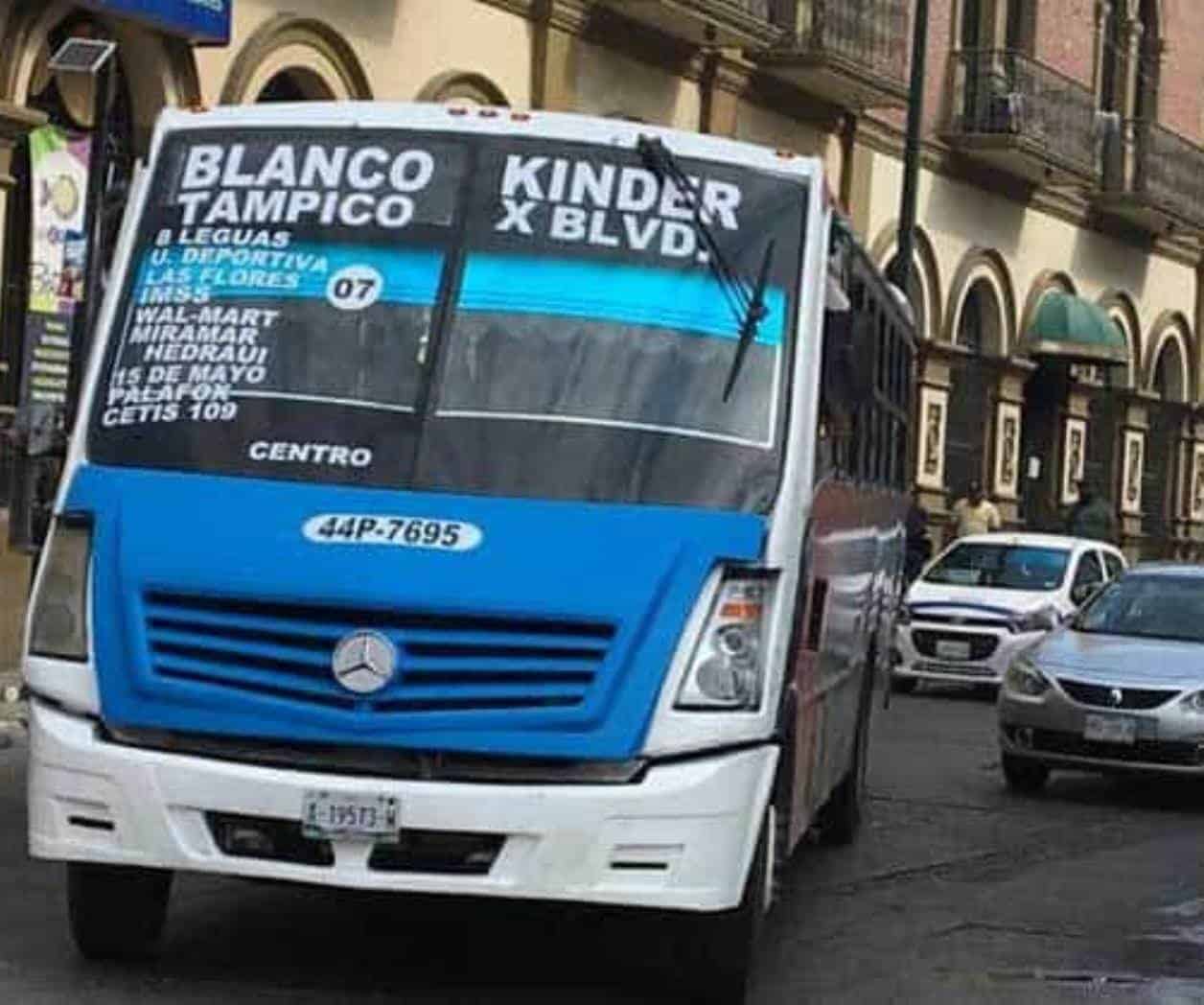 Disminuyen quejas en transporte público