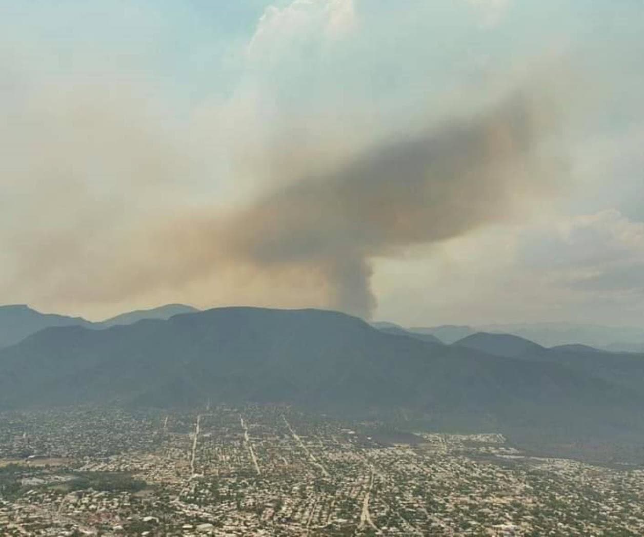 Alertan sobre voraz incendio forestal en Tamaulipas